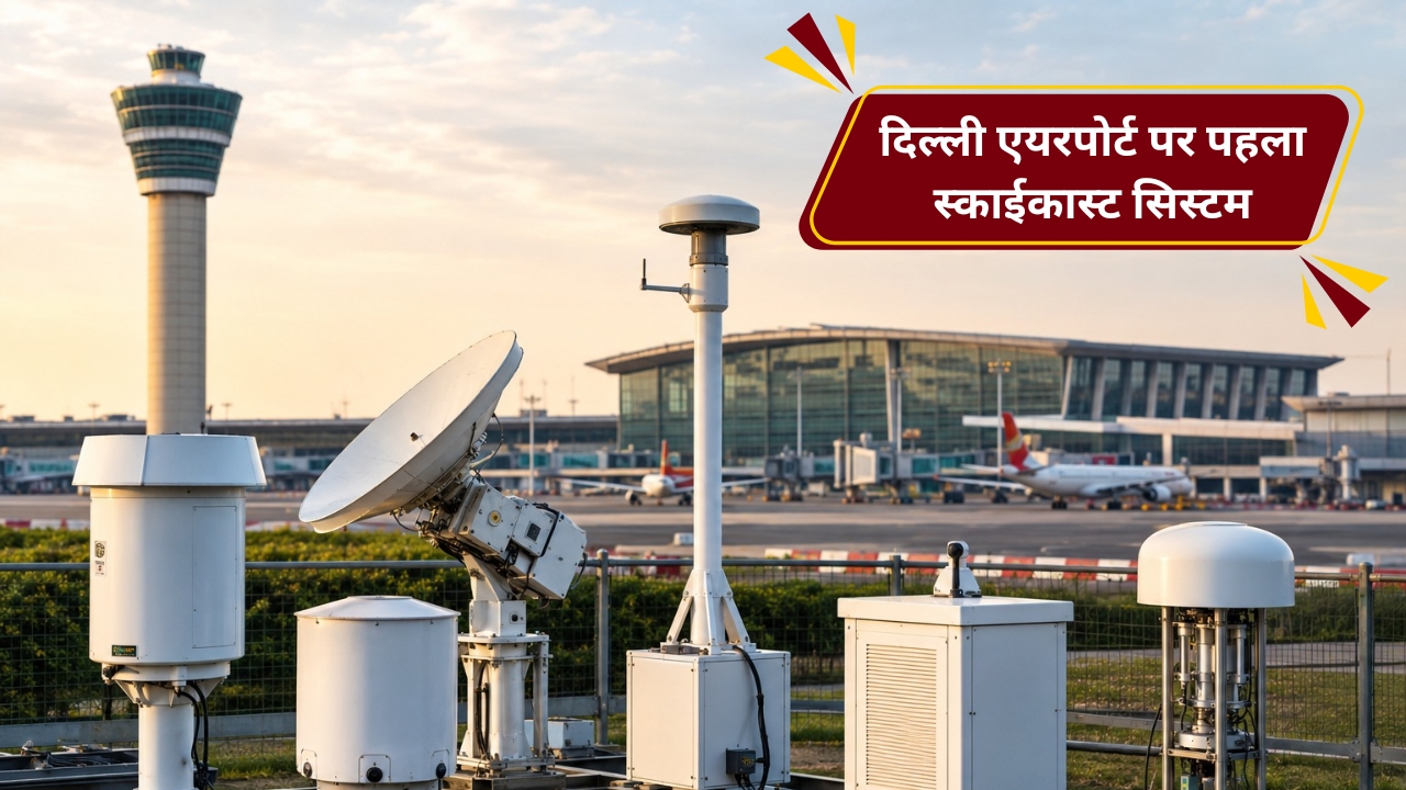 भारत का पहला स्काईकास्ट सिस्टम दिल्ली एयरपोर्ट पर शुरू