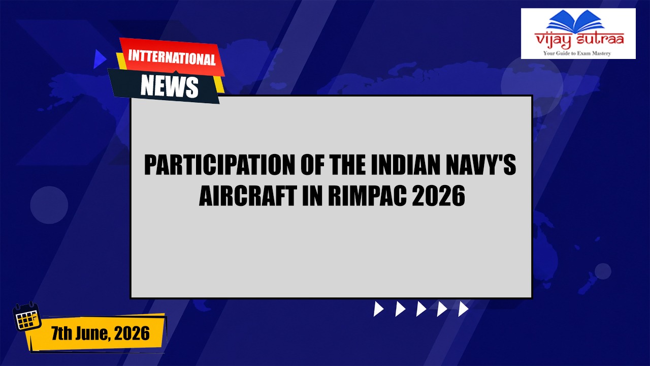 Indian Navy's P-8I Aircraft Participates in RIMPAC 2026 Exercise