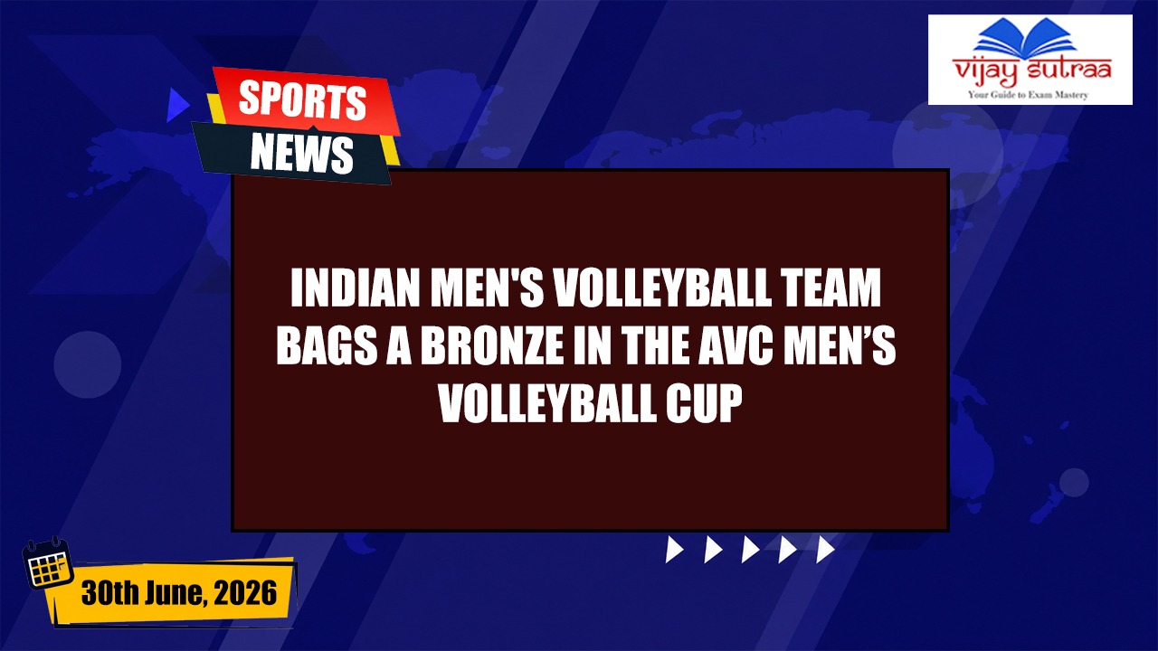India Bags Historic Bronze in AVC Men’s Volleyball Cup