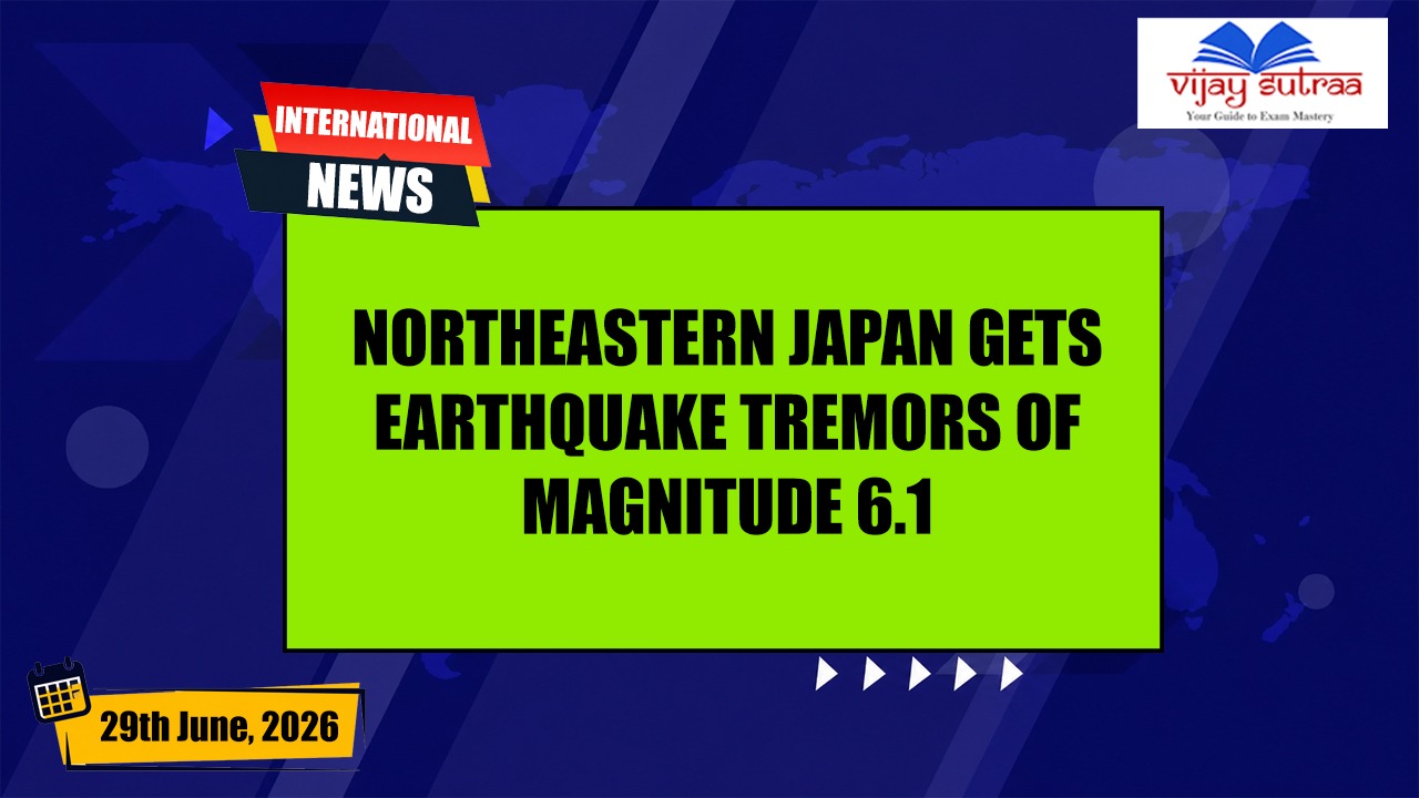 6.1-Magnitude Quake Strikes Northeastern Japan