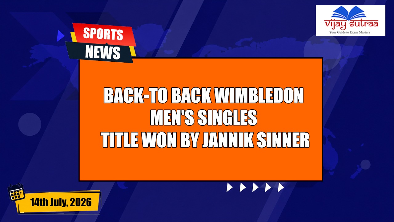 A Second Consecutive win by Jannik Sinner at the Wimbledon Men's Singles Titles