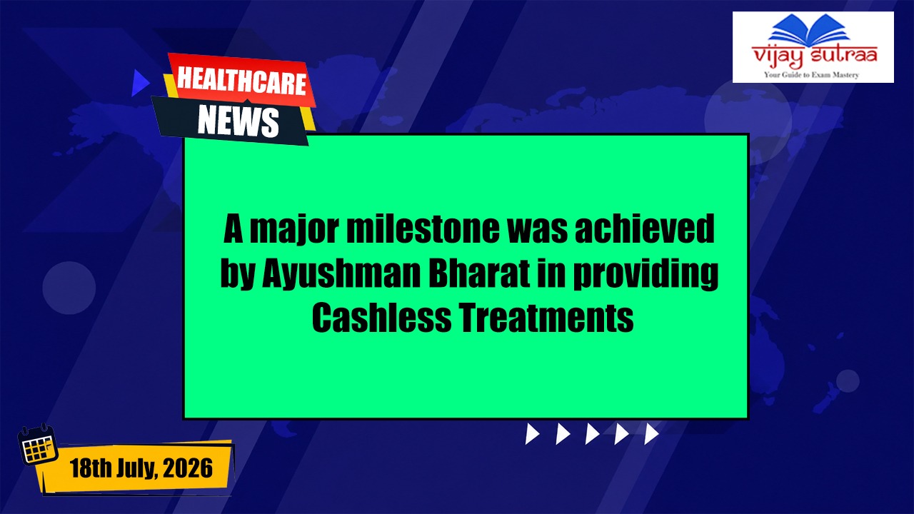 A new record set by Ayushman Bharat in Cashless Healthcare
