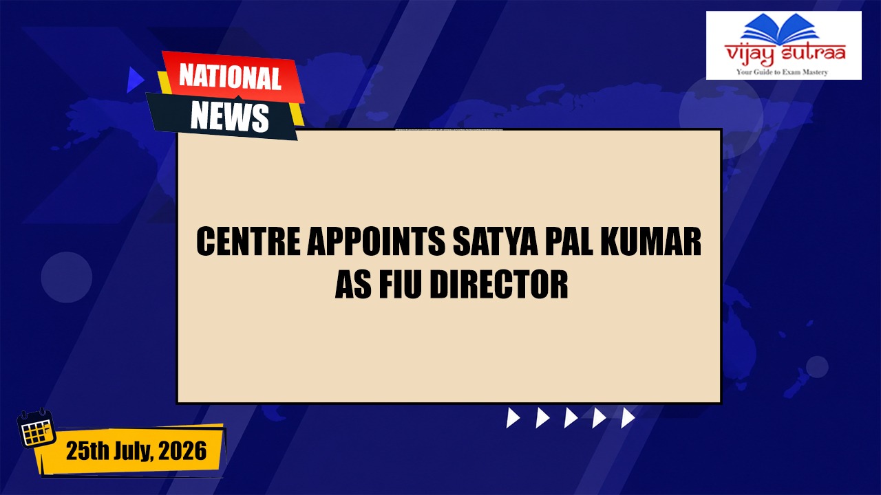 Satya Pal Kumar Gets New Role as FIU Director