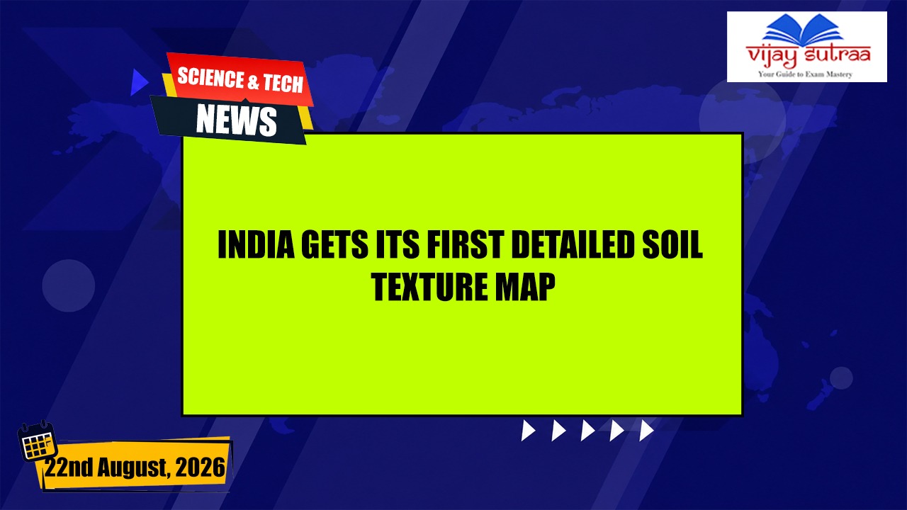 India Develops First Detailed Soil Texture Map