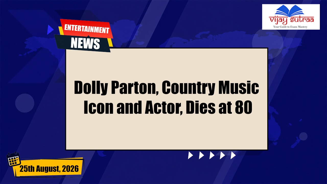Country Music Icon Dolly Parton Dies at 80