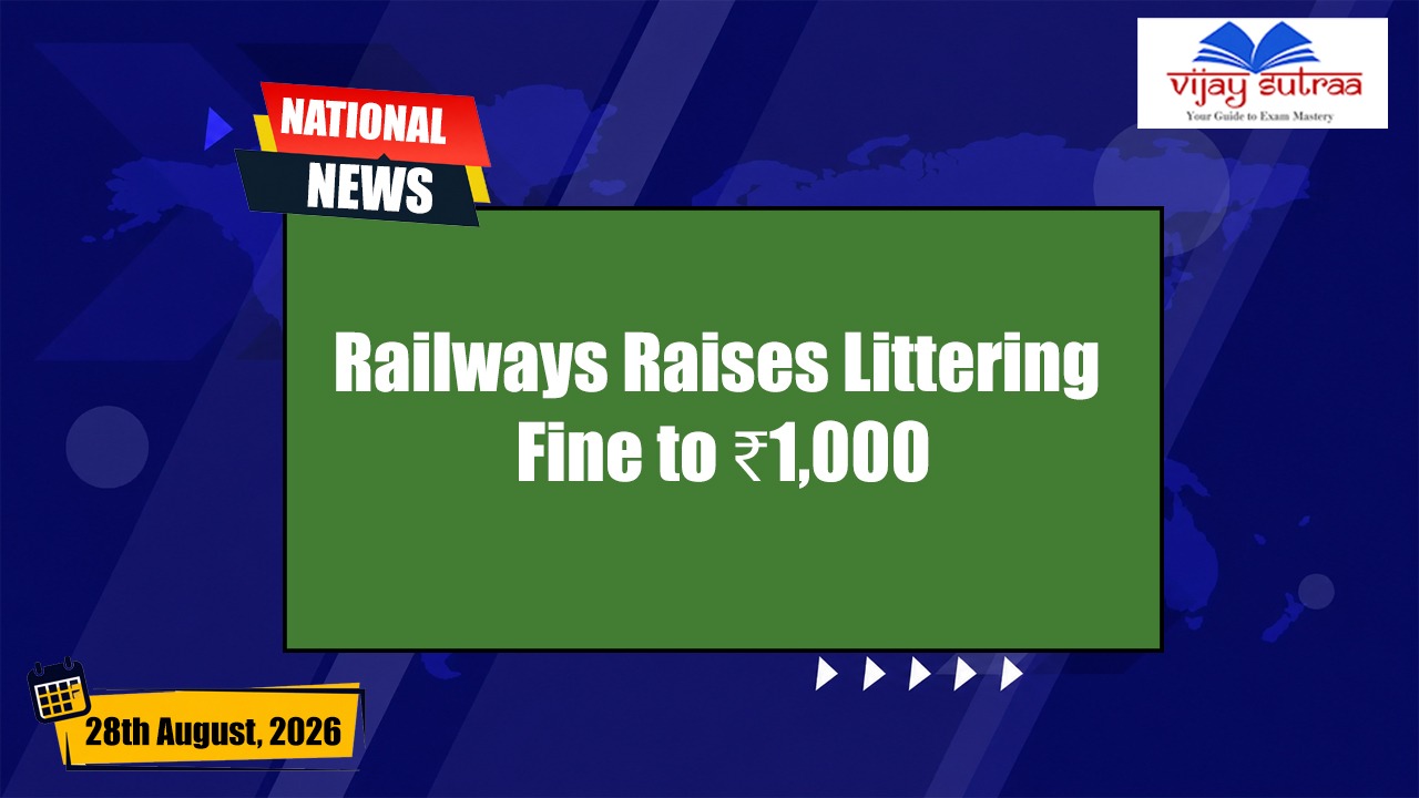 Railways Hikes Littering Fine to ₹1,000 to Curb Train and Station Waste