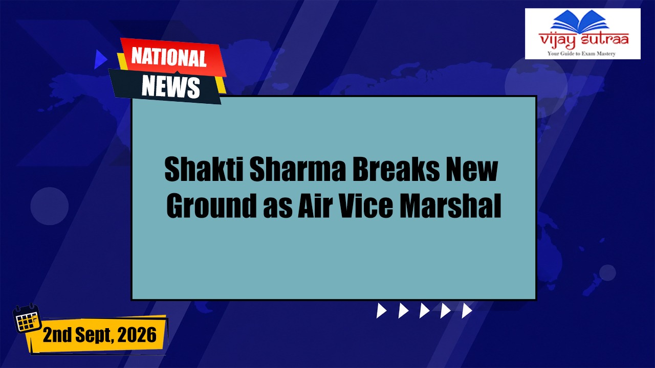 Shakti Sharma Takes Charge as Air Vice Marshal