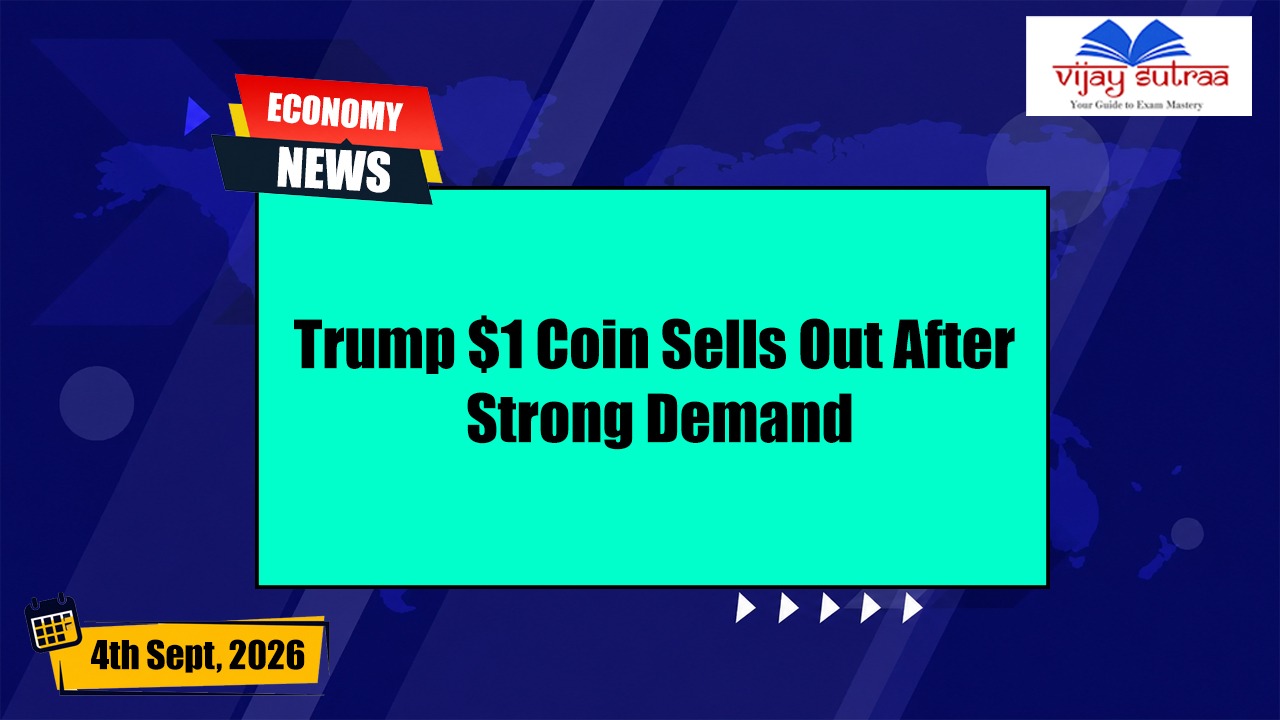 High Demand Sends Trump $1 Coin Out of Stock