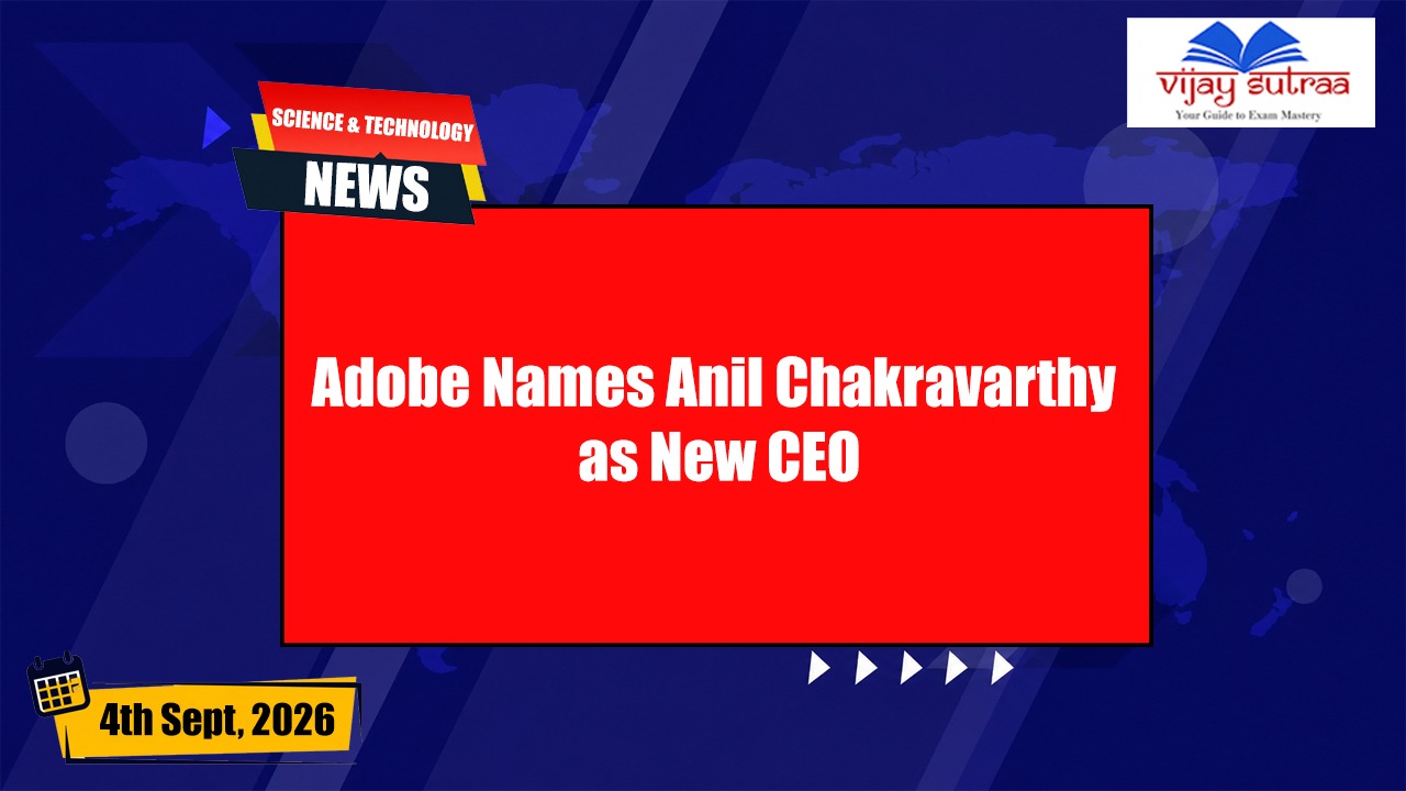 Adobe Appoints Anil Chakravarthy as Next CEO