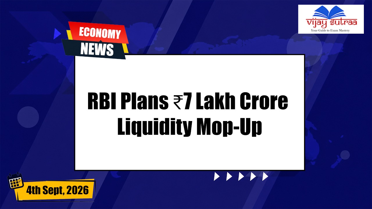 RBI Plans ₹7 Lakh Crore Liquidity Mop-Up Through VRRR