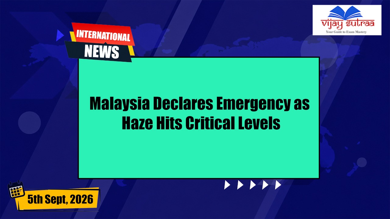 Malaysia on Alert as Dangerous Haze Levels Trigger Emergency