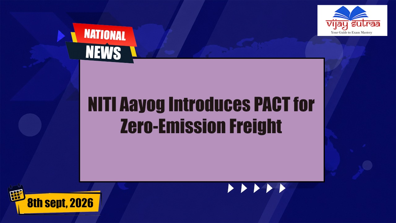 NITI Aayog’s PACT Pushes India Toward Clean Freight